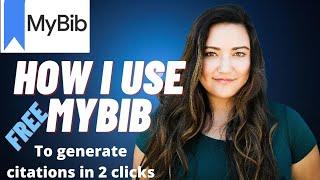 How to use MyBib free Citation generator educational technology Best My Bib tutorial