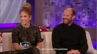 Jennifer Lopez & Jason Statham on Katie Couric Show 25113 - Talks Parker Movie HD