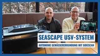 Seascape USV-System mit Garmin 8410xsv Vorstellung  Autonome Gewässererkundung mit Sidescan