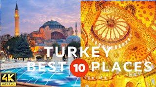 10 best Places to Visit in Turkey  Istanbul 4k - Cappadocia Travel