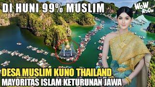 Kampung Muslim Thailand Seharian di Koh Panyee Islam Terbesar di Thailand