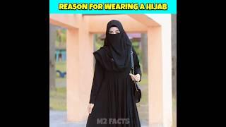 Reason For Wearing A Hijab...  M2 FACTS  #hijab #hindu #muslim #shortsfeed #viral #shorts