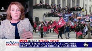 Former Senator Heidi Heitkamp on protests at U.S. Capitol