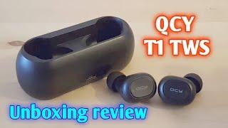 QCY T1 TWS Bluetooth 5.0 Earphones Unboxing & Review