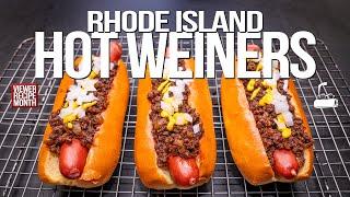 RHODE ISLAND HOT WIENERS MY NEW FAVORITE HOT DOG?  SAM THE COOKING GUY