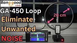 GA-450 SW Radio Mini Loop Antenna. Well it surprised me 