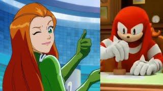 Knuckles rates Redhead cartoon crushes