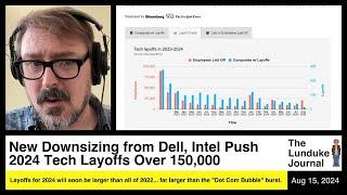 New Downsizing from Dell Intel Push 2024 Tech Layoffs Over 150000