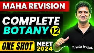 The MOST POWERFUL Revision  Complete Class 12th BOTANY in 1 Shot - Theory + Practice  