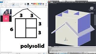 Diskusi Santai - Autocad - Modelling 3D Rumah Sederhana