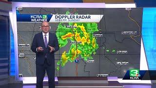 KCRA Meteorologist Dirk Verdoorn Breaks Down Tonights Conditions and Whats Coming Next