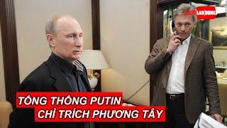 Tổng thống Putin chỉ trích phương Tây  Báo Người Lao Động