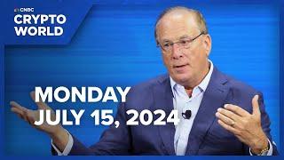 BlackRock CEO Larry Fink ‘major believer’ there’s role for bitcoin in portfolios CNBC Crypto World