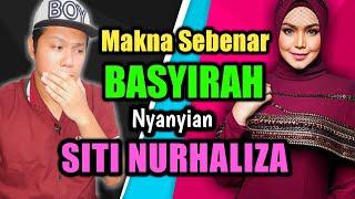  RAMAI TAK TAHU Makna Sebenar BASYIRAH Nyanyian Dato Sri Siti Nurhaliza  Reaction Malaysia
