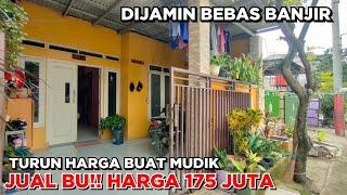 JUAL BU TURUN HARGA 175 JUTA  BUAT PULANG KAMPUNG ‼️ DIJAMIN BEBAS BANJIR