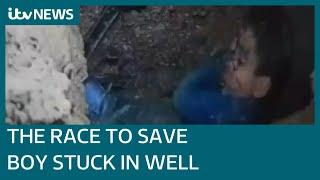 Ongoing rescue mission to save five-year-old boy trapped in Moroccan well  ITV News