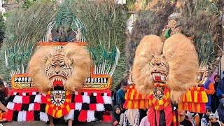 ATRAKSI LUAR BIASA 5 PEMBARONG REOG PONOROGO Mainkan BARONGAN RAKSASA