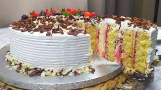 This Cake Will Suprise You When You Cut It – Light Beautiful and Delicious  Торти Зебо барои Ид