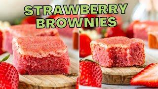 Strawberry Brownies