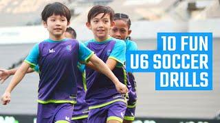 10 Best U6 Soccer Drills  Fun Soccer Drills by MOJO