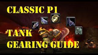 Gear Your Tank FAST Prot Warrior Phase 1 Gearing Guide