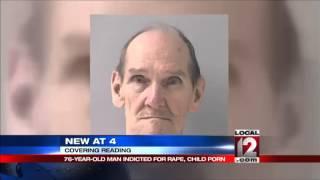 76-year-old man charged for rape child porn