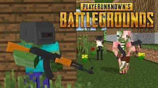 Monster School PUBG Mobile Challenge - Minecraft Animation