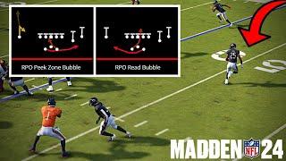This Offense is INSANE in Madden 24 - Glitchy RPO Spread Offense That Anyone Can Run