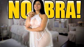 4K TRANSPARENT LINGERIE for the night  Try On Haul