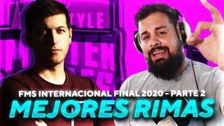 PAPO REACCIONA A LAS MEJORES RIMAS DE FINAL FMS INTERNACIONAL 2020 - 2DA PARTE