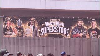 WWE Wrestlemania 39 Superstore Full Tour & Walkthrough