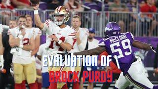 Larry Krueger & Jack Hammer evaluate Brock Purdy #49ers