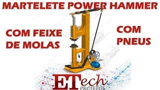 Projeto Martelete Power Hammer 9bps Cutelaria Artesanal