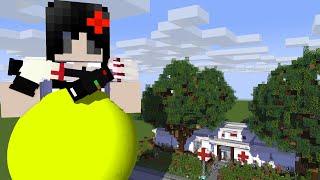 Giant Mom Take Tiny Baby Go to Hospital - Minecraft Animation