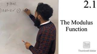 Edexcel A level Maths 2.1 The Modulus Function