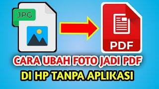 cara membuat file pdf di hp tanpa aplikasi tambahan