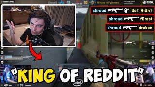 When SHROUD used to be CSGOs King of Reddit..