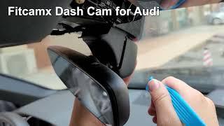 New-Fitcamx Dash Cam for Audi  Porsche Model A Original Car with ACC sensor
