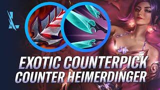 HOW TO COUNTER HEIMERDINGER IN WILD RIFT EXOTIC MID LANE PICK SIVIR  Riftguides  WildRift