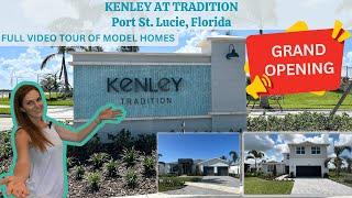 Grand Opening Kenley at Tradition Port St Lucie FL  Full Model Home Tours