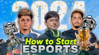 How to become an esports player in BGMI 2024