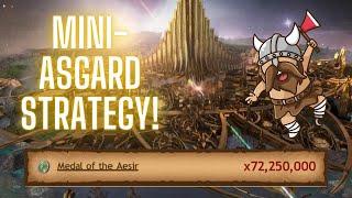 THIS MINI-ASGARD STRATEGY GOT ME 72.5M MEDALS  Vikings War of Clans