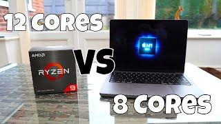 AMD Ryzen 9 5900X vs Apple M1 Pro