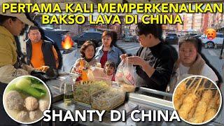 PERTAMA KALI JUAL BAKSO LAVA DI CHINA TERNYATA SAMBAL YANG SUPER PEDAS COCOK DENGAN SELERA DISINI