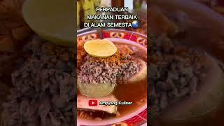 Makanan Terbaik Di Dunia Lontong Kupang Makanan Favorit Lesti dan Billar #ampyangkuliner #shorts