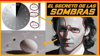  LUZ Y SOMBRA   Teoria y conceptos   NO MAS SOMBREADOS PLANOS    Como sombrear bien 