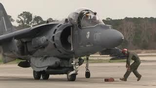 AV-8B Harrier Flight Ops with Marine Attack Squadron VMA 223