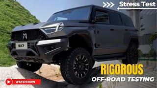 2025 Dongfeng  Mengshi M-Hero 917 Off-Road Stress Test Highlights