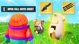 The *FALL GUYS CHEST* ONLY Challenge in Fortnite