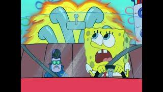 SpongeBob The Hot Shot  Car Chase Clip